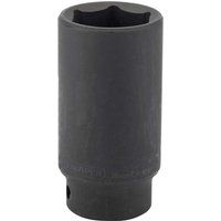 Draper Expert 30870 30 mm 1/2-Inch Square Drive Hi-Torq Deep Impact Socket , Blue