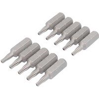 Draper Expert Torx Security Screwdriver Bits T10 25mm Pack of 10