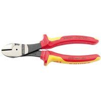 Knipex 74 08 180 VDE Insulated High Leverage Diagonal Side Cutters 180mm 31927