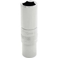 Draper 32761 1/4 Inch Square Drive Hi-Torq 6 Point Metric Deep Socket, 10mm