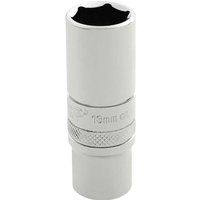 Draper 32762 1/4 Inch Square Drive Hi-Torq 6 Point Metric Deep Socket, 13mm