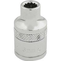 Draper Expert 3/8" Square Drive Hi-Torq 12 Point Socket (6mm) 32766