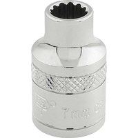 Draper 32767 Hi-Torq 12 Point Socket Square Drive 3/8 Inch, 6mm