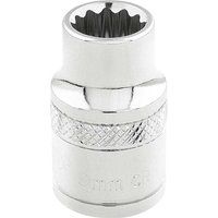 Draper 32769 Hi-Torq 12 Point Socket Square Drive 3/8 Inch, 6mm