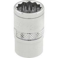 Draper Expert Quality 3/8" Square Drive Hi-Torq 12 Point Socket - 12mm