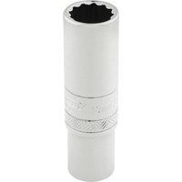 Draper 32822 Metric 3/8-Inch Square Drive Hi-Torq 12-Point Deep 12 mm Socket