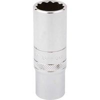 Draper HI-TORQ£ 12 Point Deep Socket, 3/8" Sq. Dr., 16mm