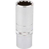 Draper 33013 Metric 3/8-Inch Square Drive Hi-Torq 12-Point Deep 17 mm Socket