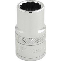 Draper HI-TORQ£ 12 Point Socket, 1/2" Sq. Dr., 13mm