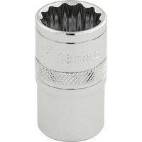 Draper HI-TORQ£ 12 Point Socket, 1/2" Sq. Dr., 16mm