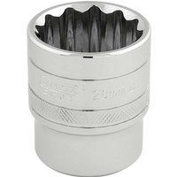 Draper 33518 1/2" Sq. Dr. Hi-Torq® 12 Point Socket (28mm)