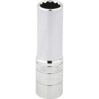Draper HI-TORQ£ 12 Point Deep Socket, 1/2" Sq. Dr., 14mm