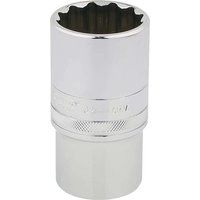 Draper HI-TORQ£ 12 Point Deep Socket, 1/2" Sq. Dr., 32mm