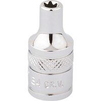 Draper 34039 TX-Star 1/4 Inch Square Drive E4 Socket