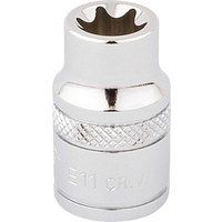 Draper TX-STAR£ Socket, 3/8" Sq. Dr., E11