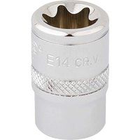 Draper TX-STAR£ Socket, 3/8" Sq. Dr., E14
