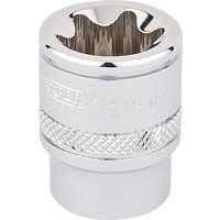 Draper TX-STAR£ Socket, 3/8" Sq. Dr., E18