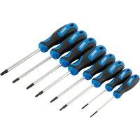 Draper 34251 Torx/Trx/Star Tamperproof Security Screwdriver/Driver Set, 8 Pieces