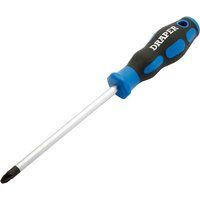 Draper Soft Grip PZ TYPE Screwdriver, No.3 x 150mm