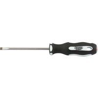 Draper Plain Slot Soft Grip Parallel Tip Screwdriver, 5.5 x 100mm