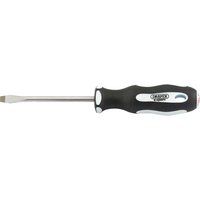 Draper 34978 Expert Plain Slot Soft Grip Parallel Tip Screwdriver, 6.5mm x 100mm