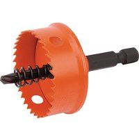 Draper 34988 Expert Bi-Metal Hole Saw with Integrated Arbour, 35mm