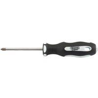 DRAPER CROSS SLOT SOFT GRIP SCREWDRIVER NO.1 X 75MM STOCK NO: 34990