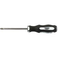 Draper 35223 Expert Pound Thru Cross Slot Number 2 Screwdriver with Soft Grip, 100mm