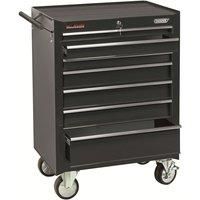 Draper 35743 26" Roller Cabinet (7 Drawer), Black
