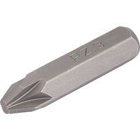 Draper 35996 2800M/PZ No 3 Pozi Type Impact Screwdriver Bit, 8mm , Blue