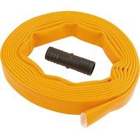 36990 Layflat Hose, supplied with Adaptor (5m x 25mm) - Draper