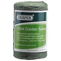 Draper GTW 40398 Garden Twine Reel, Green, 100m