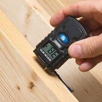 Draper 43618 Moisture Meter for Measuring Water in Wood Concrete and Plaster