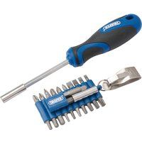Draper 43624 Screwdriver and Bit Set, 23 Pieces