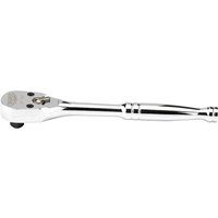 Draper 43718 1/4-Inch Square Drive 60 Tooth Sealed Head Reversible Ratchet , Blue