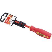 Draper 46527 No 0 Fully Insulated Soft Grip Cross Slot Screwdriver, 75mm