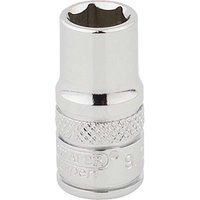 Draper HI-TORQ£ 6 Point Socket, 1/4" Sq. Dr., 9/32"