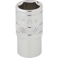 Draper HI-TORQ£ 6 Point Socket, 1/4" Sq. Dr., 11/32"