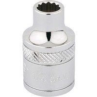 Draper 49015 Square Drive Hi-Torq 12 Points Socket 3/8" Length