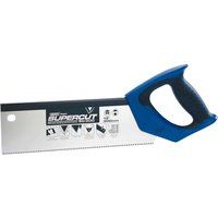 Draper 49280 Supercut 11TPI/12PPI Soft Grip Hardpoint Tenon Saw, 300mm