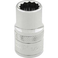 Draper 49387 Square Drive Hi-Torq 12 Points Socket 3/8" Length