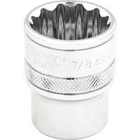 Draper 49483 Square Drive Hi-Torq 12 Points Socket 3/8" Length