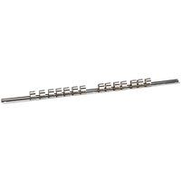 Draper 50583 1/2 Inch Square Drive Socket Retaining Bar with 14 Clips
