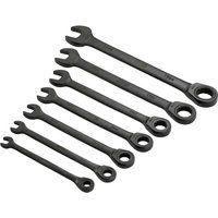 Draper 51178 Ratcheting Spanner Set, Black, 7 Pieces