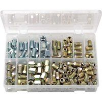 Draper 54367 Brake Pipe Fitting Kit, 205 Piece