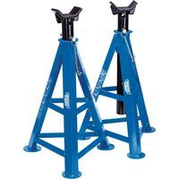 Draper Expert 54722 AS6000 Pair Axle Stands 6 Tonne Each 12T Pair 870mm High