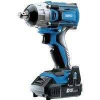 Draper 55343 20V D20 Brushless Impact Wrench 1/2" 2x Batteries And Charger