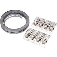 Draper 12mm Wide Hose Clamp Set