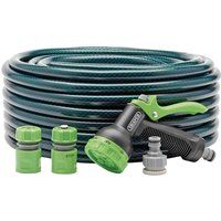 Draper 56447 Spray Gun Kit and Garden Hose, 12mm Ø x 30m Length