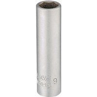 Elora Deep Socket, 1/4'' Sq. Dr., 9mm DRA-58729